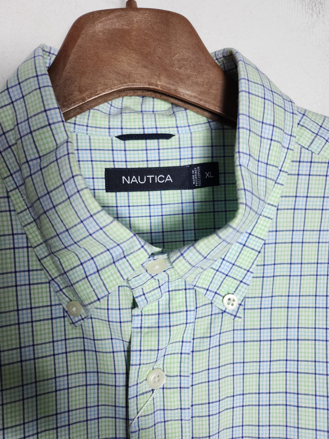 NAUTICA 버튼다운 체크셔츠 상품이미지2