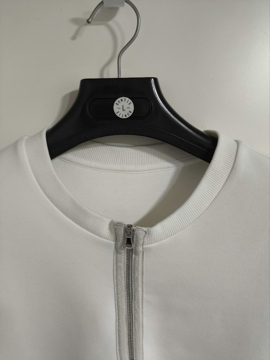 100 한섬 시스템 컬러블록 반집업 반팔티셔츠 상품이미지2