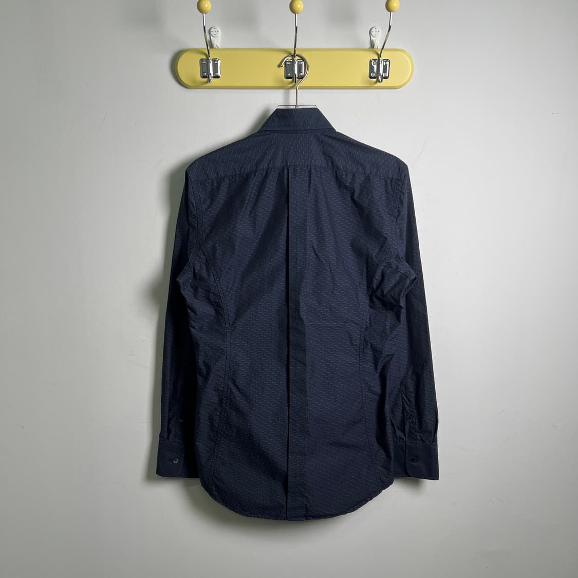 돌체앤가바나 네이비 슬림핏 패턴 셔츠  상품이미지2