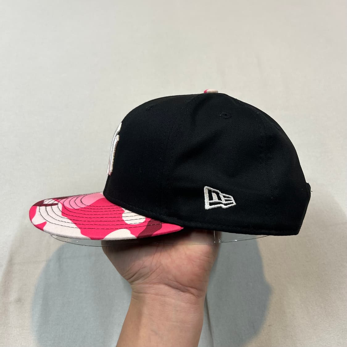 뉴에라 NY 뉴욕양키스 핑크 카모 볼캡 베이프맛 상품이미지3