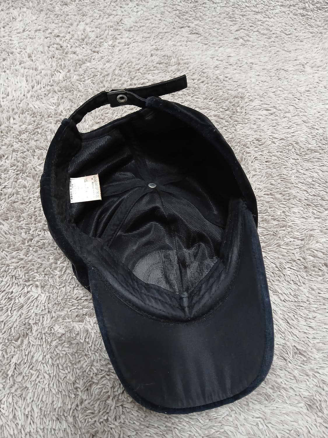 빈티지 노스페이스 블랙 벨벳 별 포인트 볼캡 상품이미지7