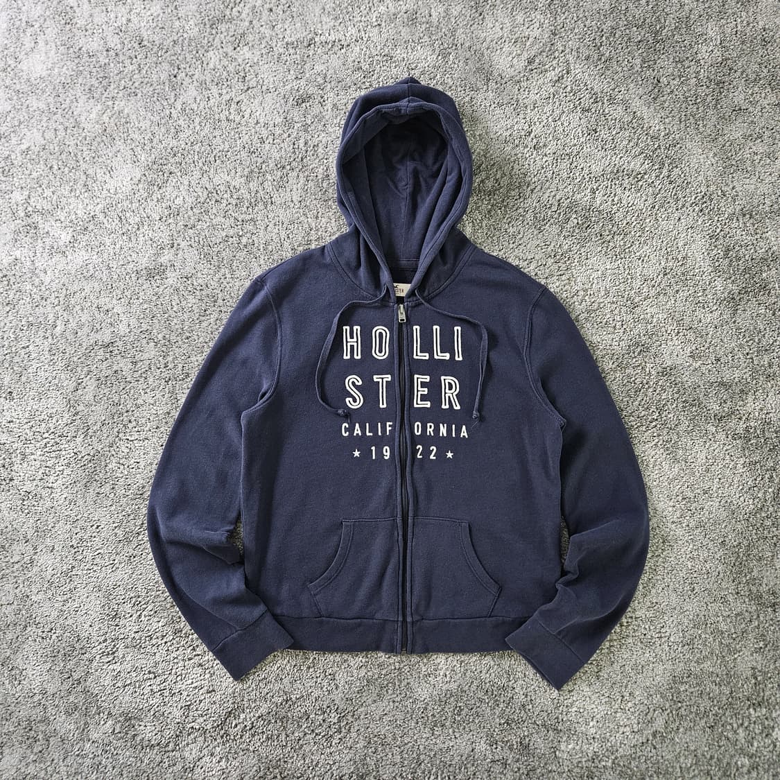[무료배송] HOLLISTER 반팔 후드 집업 상품이미지1