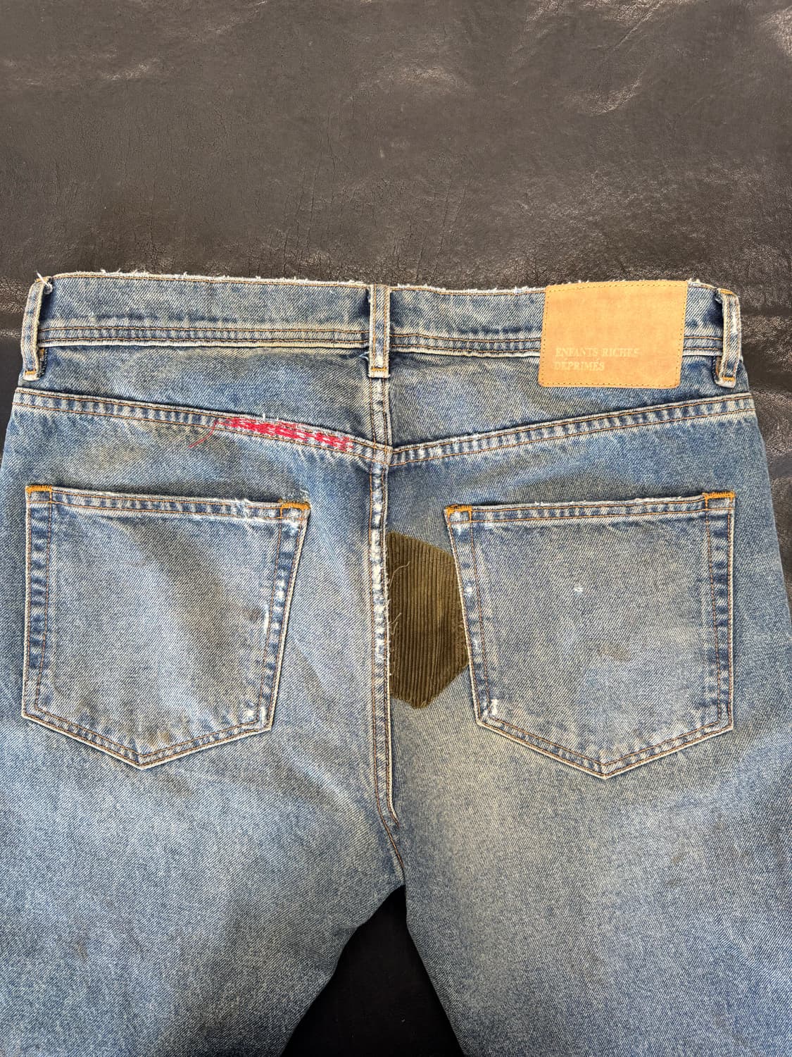 ERD 패치워크 플레어 데님 상품이미지4