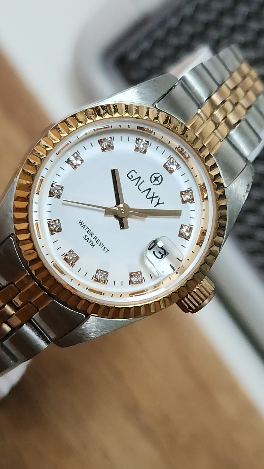 # 오리엔트 갤럭시 정품 데이져스트 콤비 여성 고급시계 급처 상품이미지3