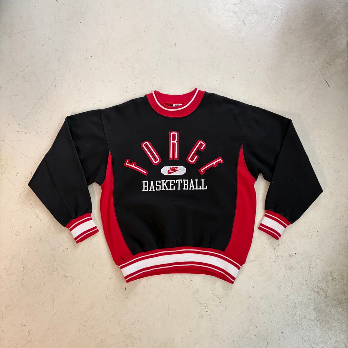 90s 나이키 FORCE Basketball 빈티지 스웻셔츠 M 상품이미지1