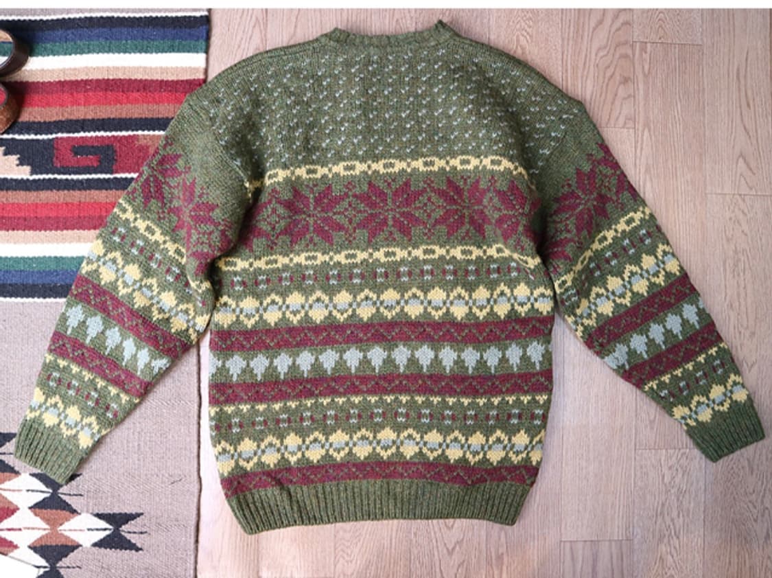 
영국 메이드 KNITTER 울100% 빈티지 스웨터

 상품이미지6