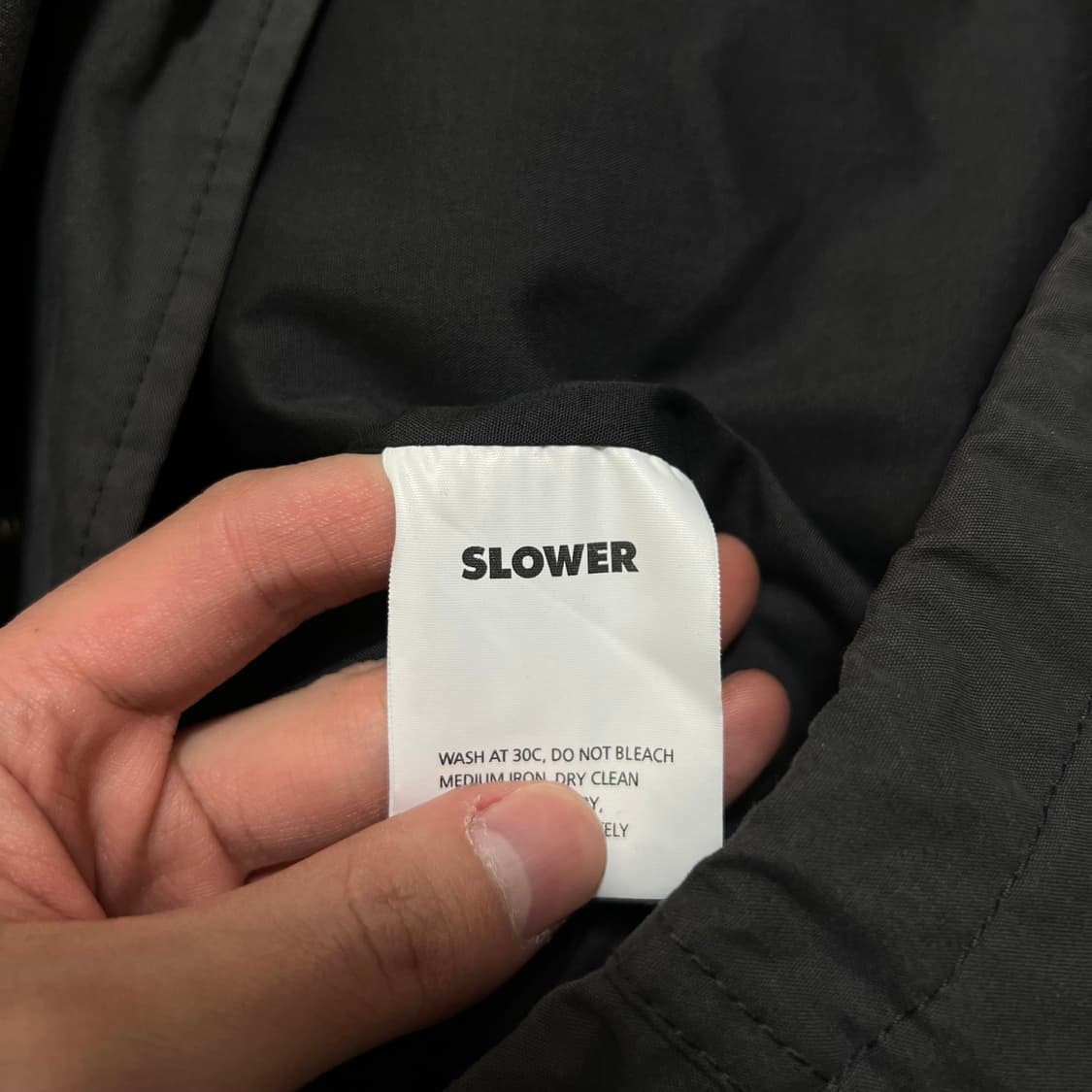 슬로워 오버사이즈 숏파카 야상 필드자켓 [블랙] XL/105 상품이미지5