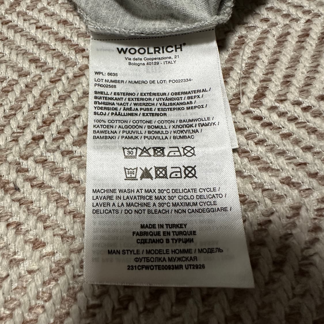 WOOLRICH t-shirt 상품이미지6
