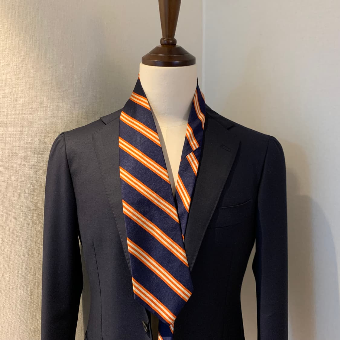 브룩스브라더스 스트라이프 넥타이 클래식정장룩 코디 명품 A+등급 상품이미지1