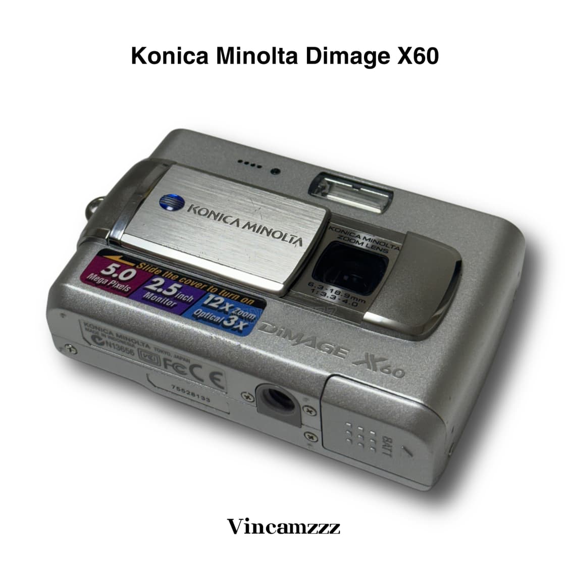 (풀박스) 코니카 미놀타 Konica Minolta Dimage X60 상품이미지5