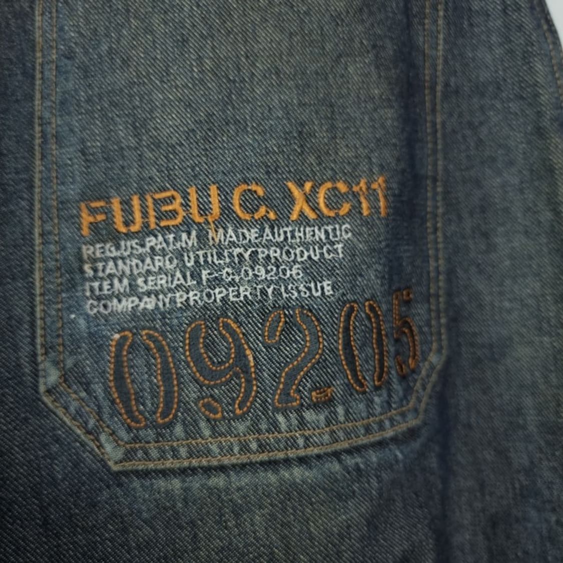 [푸부] 올드스쿨 빈티지 루즈핏 데님 팬츠 청바지 M18652 상품이미지5