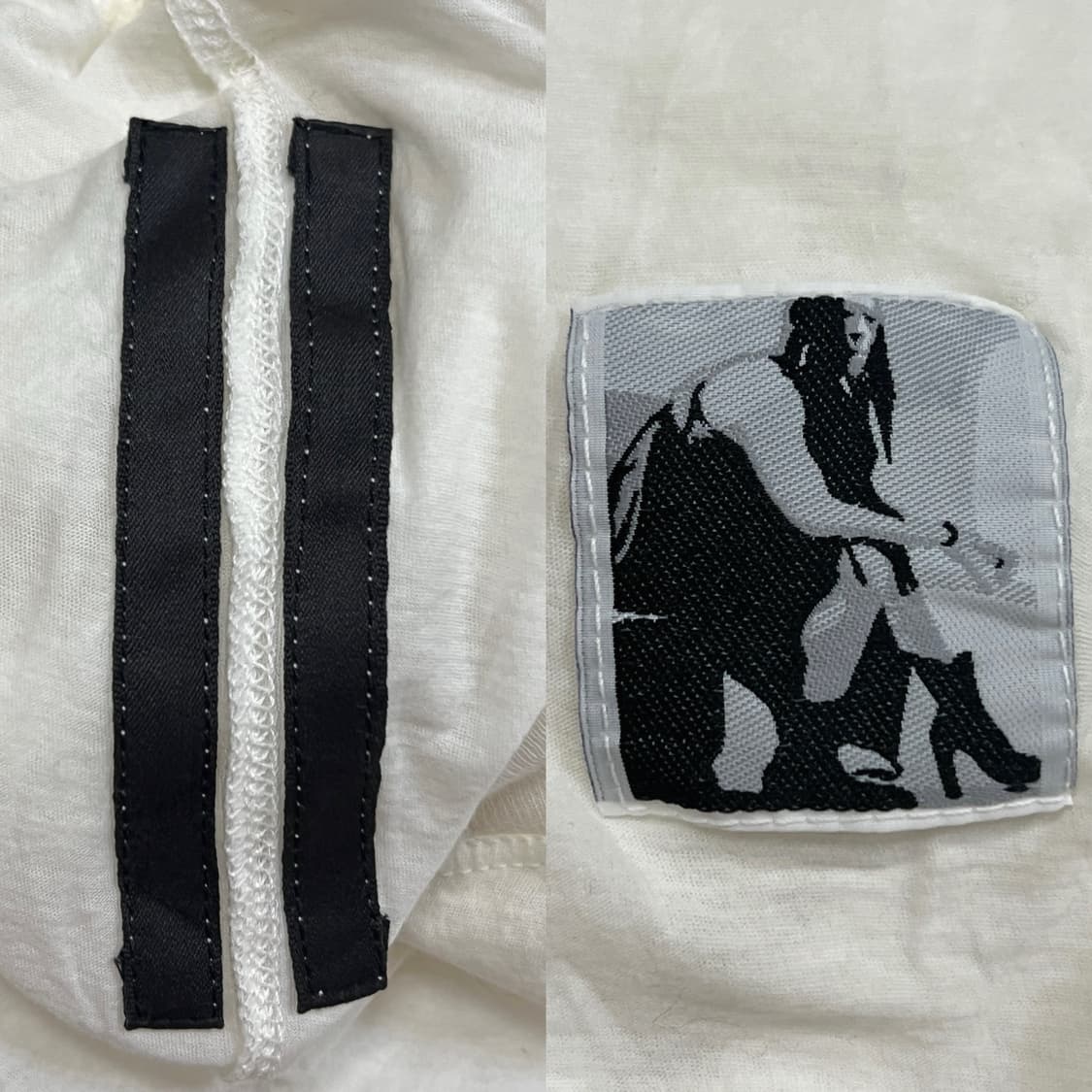 릭오웬스 08SS 다크쉐도우 슬리브리스 나시 밀크 상품이미지7