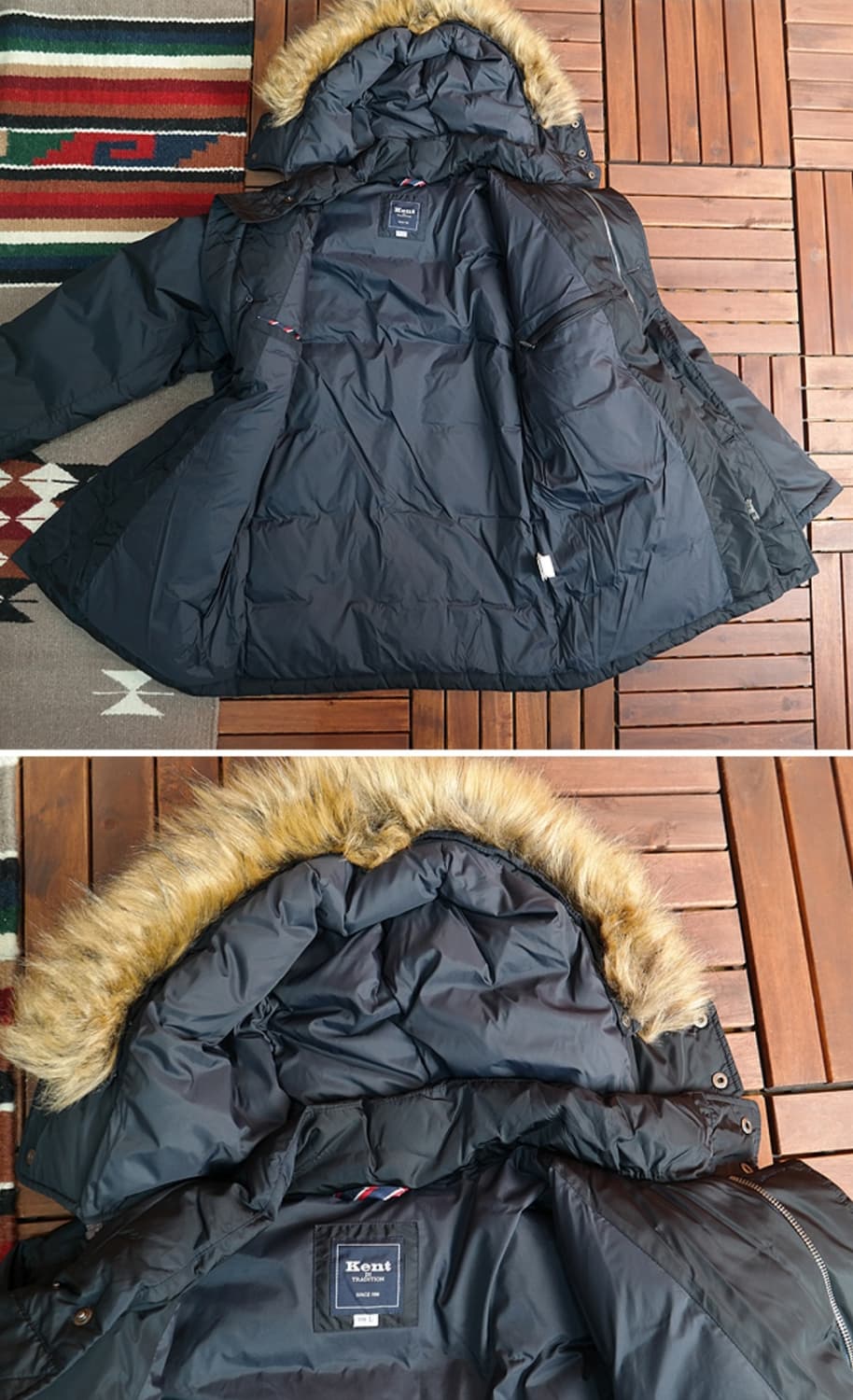 일본판 KENT IN TRADITION 후드 다운파카 상품이미지6