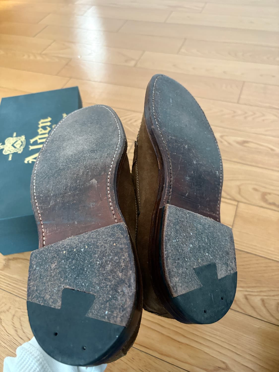 Alden sniff suede ranger mocc 상품이미지5