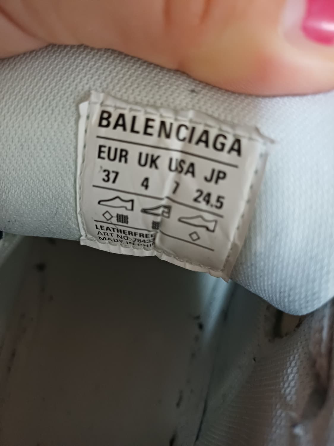 발렌시아가 카고스니커즈 37 상품이미지8