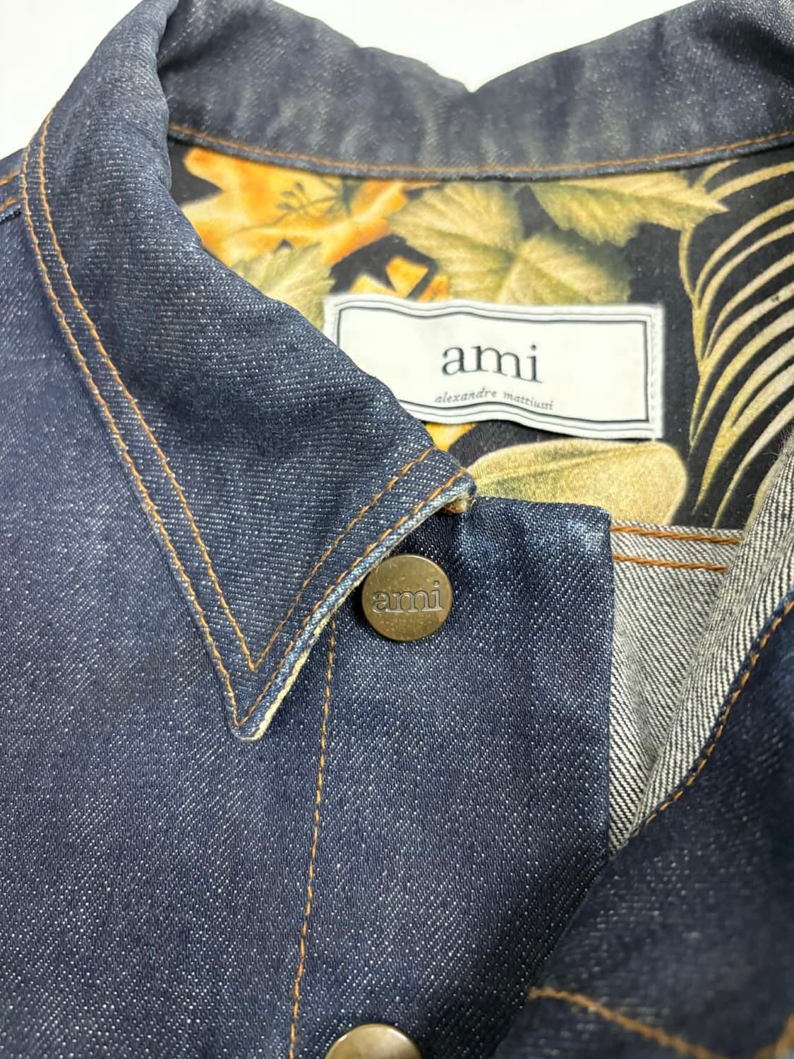 [S] 아미 알렉산드로 마티우시 데님 트러커 자켓 상품이미지6