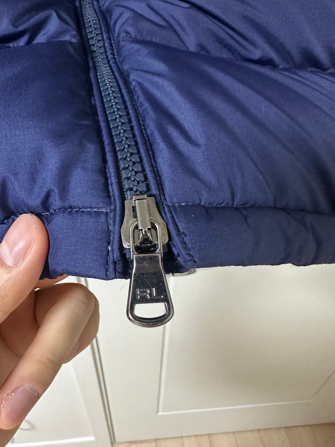 폴로 랄프로렌 남성 포니 다운 패딩 조끼 m 상품이미지3