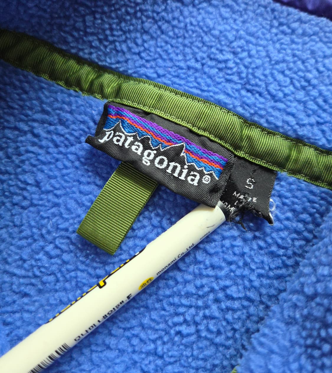 (S/55~)파타고니아 90s 블루 네온 컬러 vtg신칠라 상품이미지4