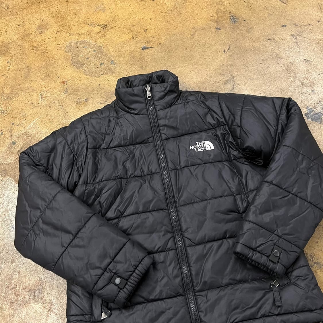 [정품/M] 노스페이스 블랙 패딩 점퍼 b16 상품이미지1