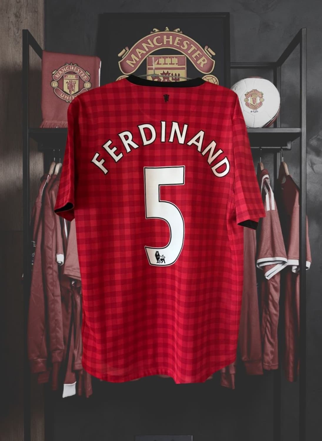 12-13 맨체스터유나이티드 홈 퍼디난드 유니폼 정품 상품이미지1