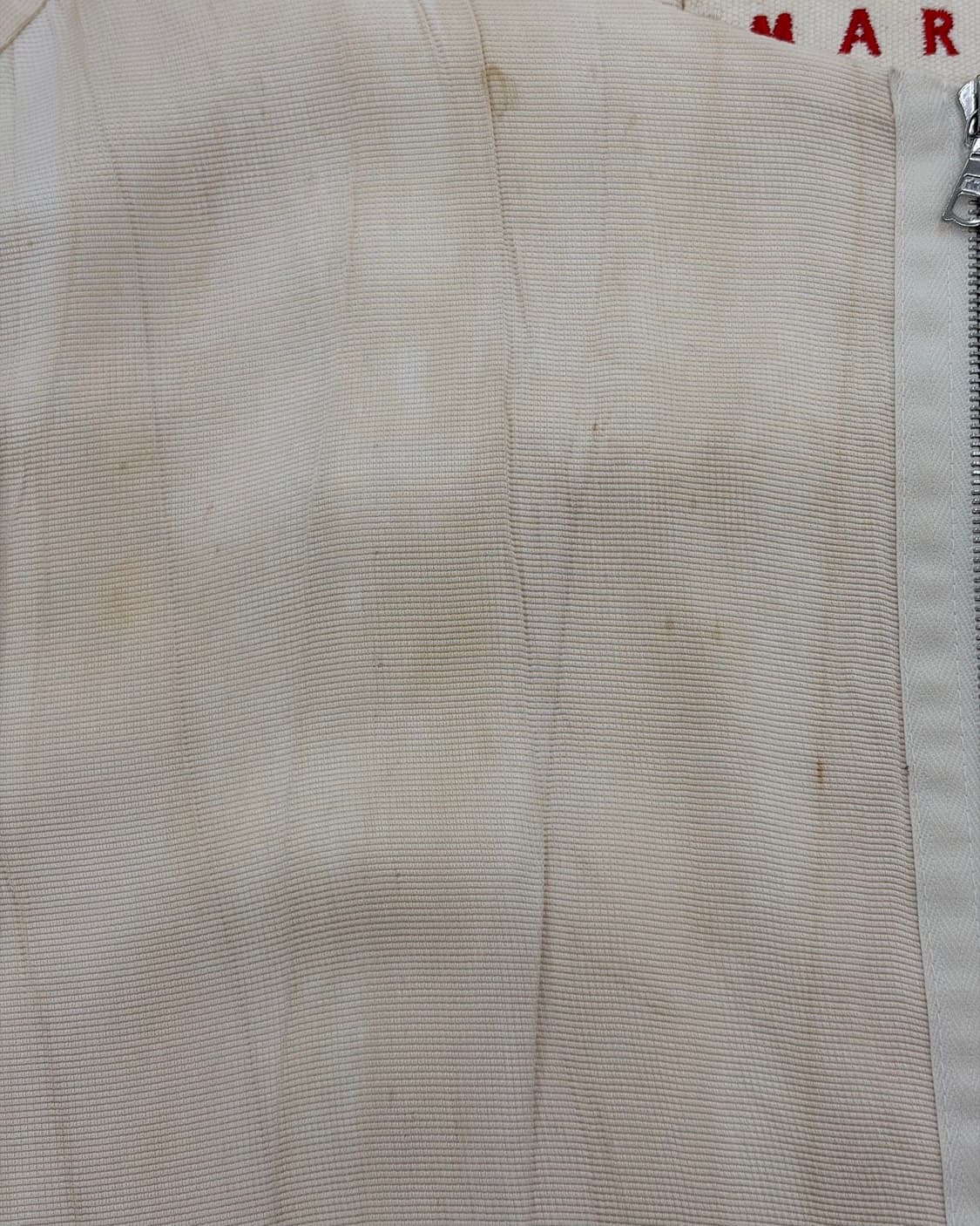 마르니 베이지 패턴 코튼 지퍼 미니 원피스 상품이미지8