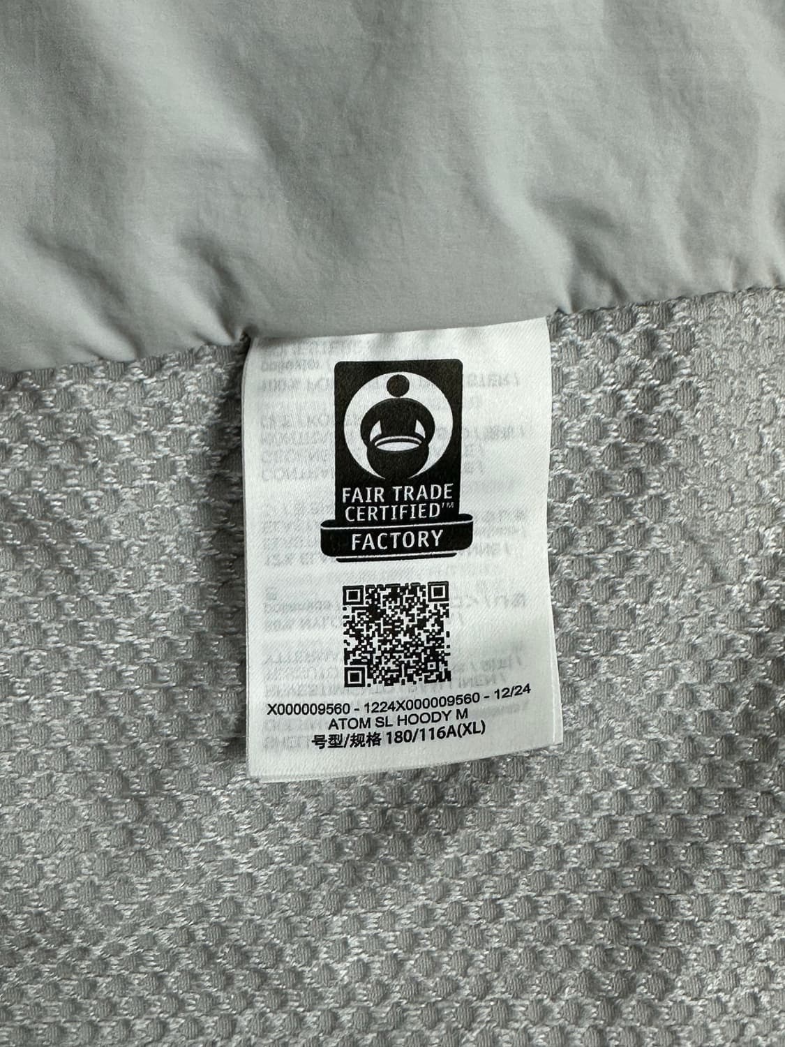 [XL] 정품 새상품 아크테릭스 아톰 SL 후디 솔리튜드 상품이미지7