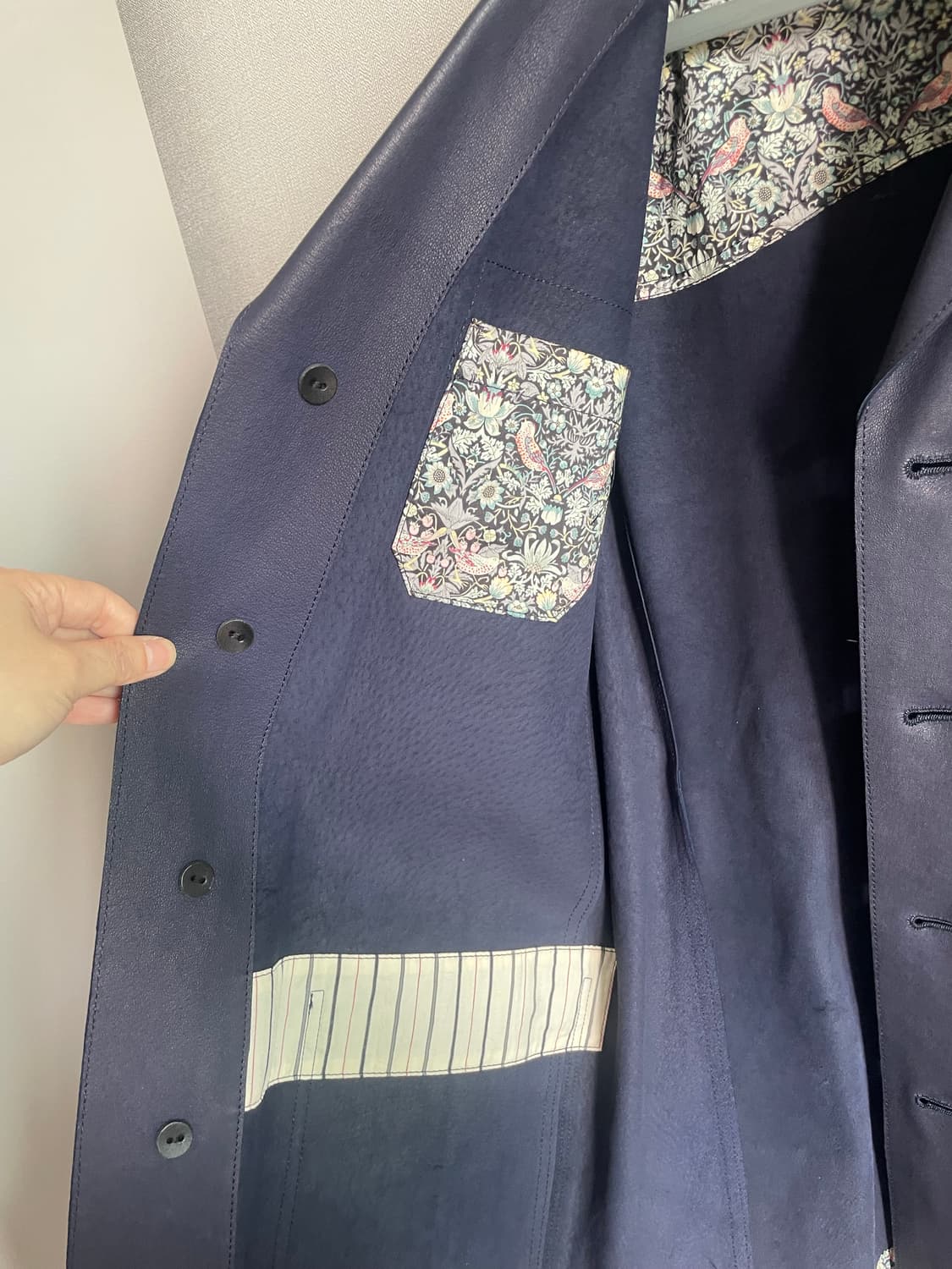 준야 와타나베 꼼데가르송 가죽점퍼 상품이미지7