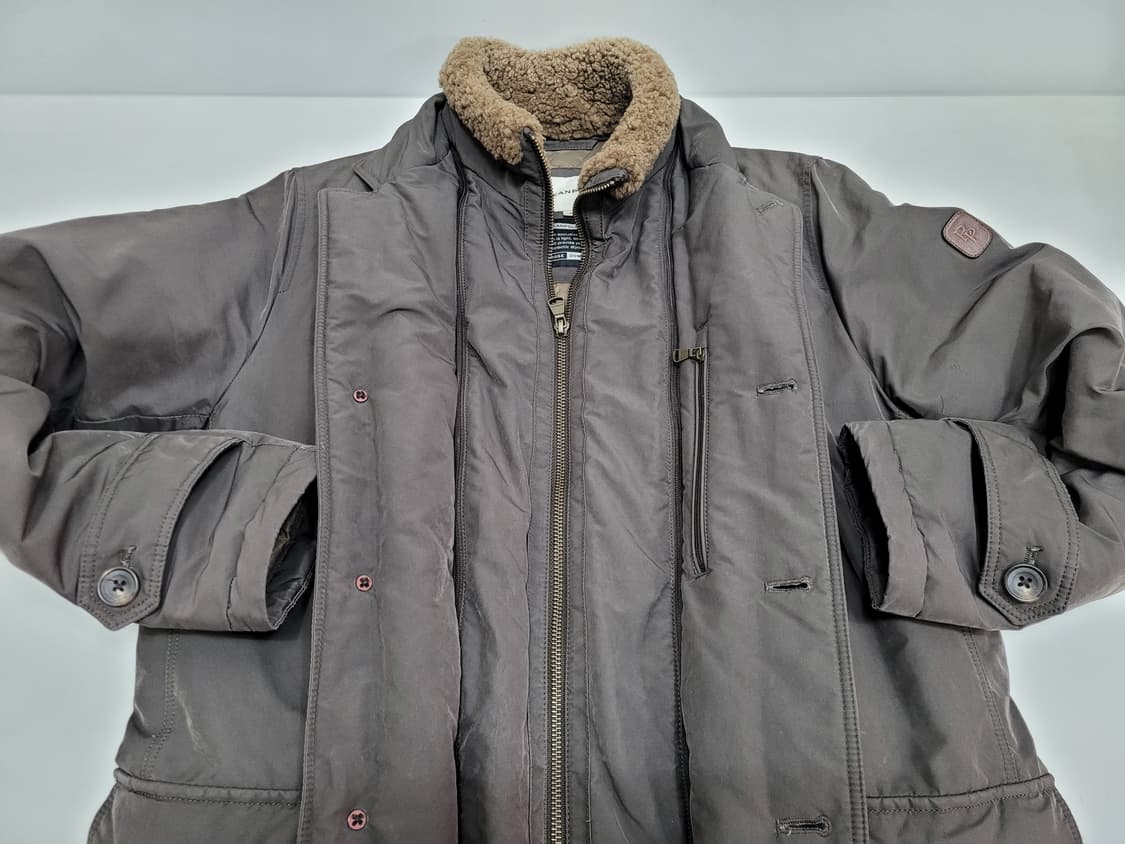 BEANPOLE 빈폴 보아 카라 구스 다운 패딩 자켓 / 남 95 브라운 상품이미지4