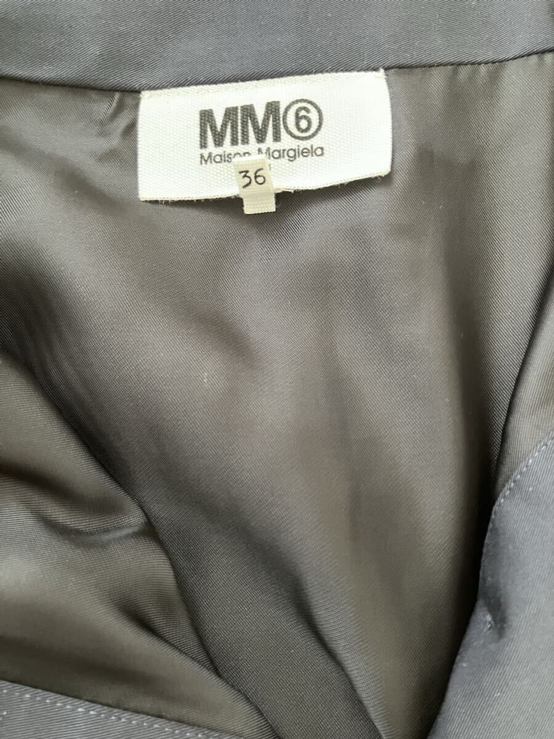 마르지엘라 컷디자인 도킹 스커트 mm6 상품이미지8