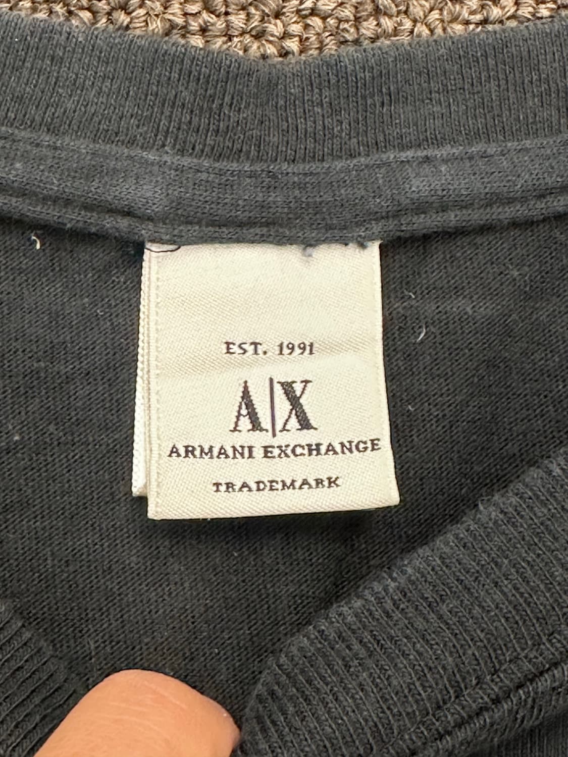 M)아르마니 익스체인지 프린팅 반팔 상품이미지3