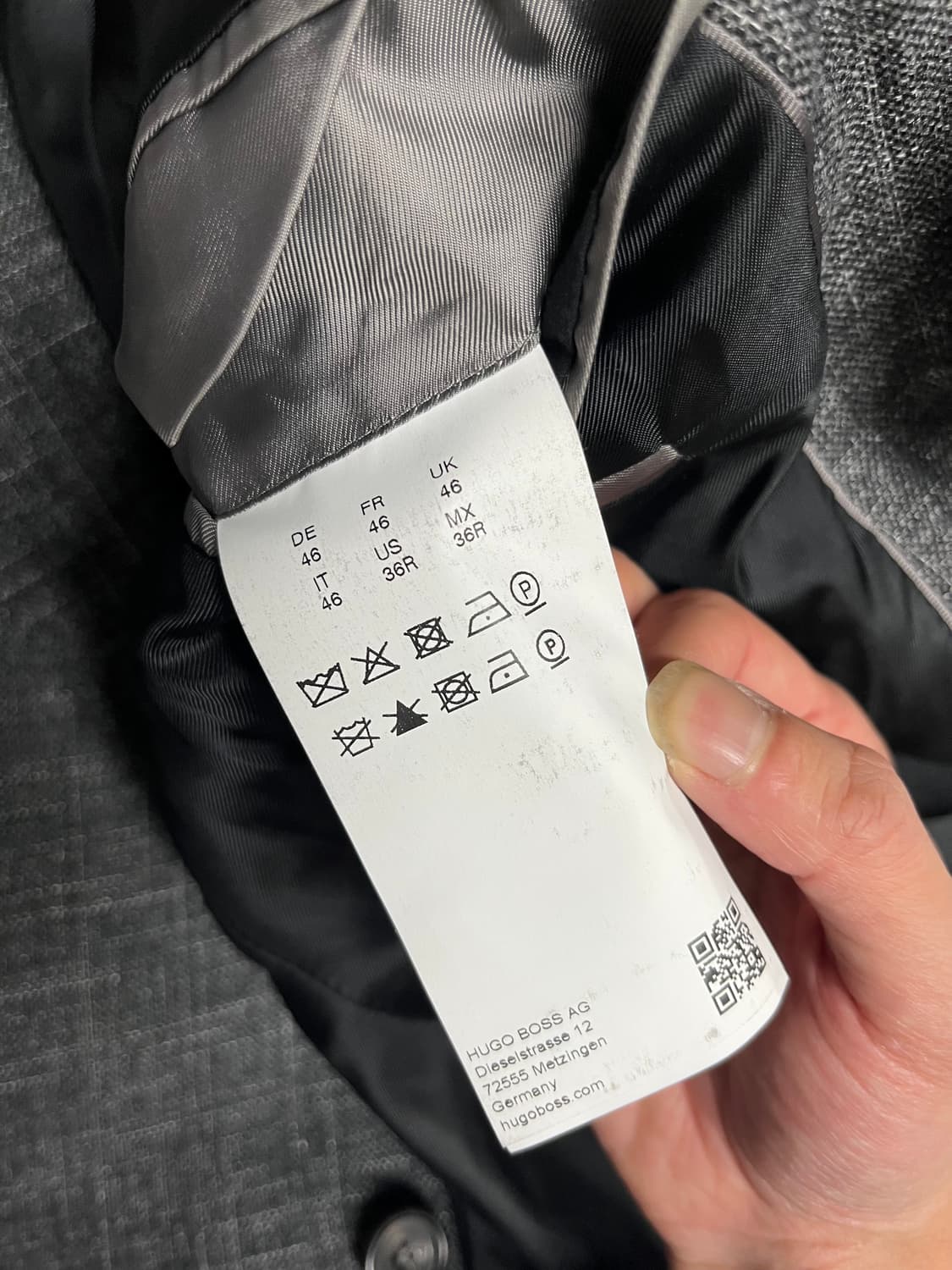 휴고보스 캐주얼 블레이저 UK46 상품이미지4