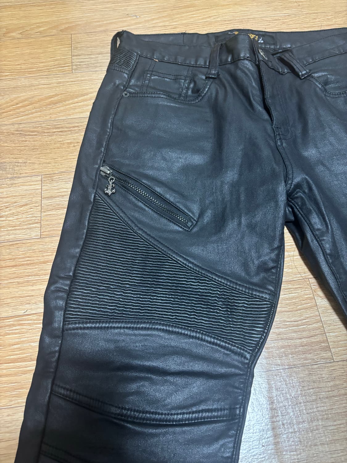 Cloud72 레더 패치 블랙 상품이미지6