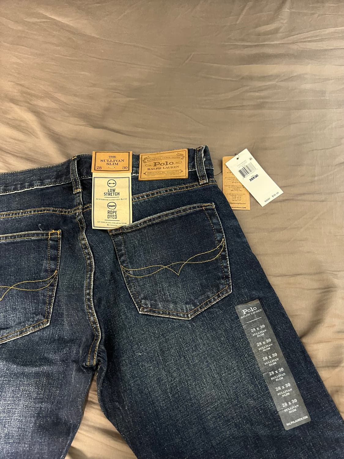 폴로 랄프로렌 데님 청바지 28 새제품 상품이미지2