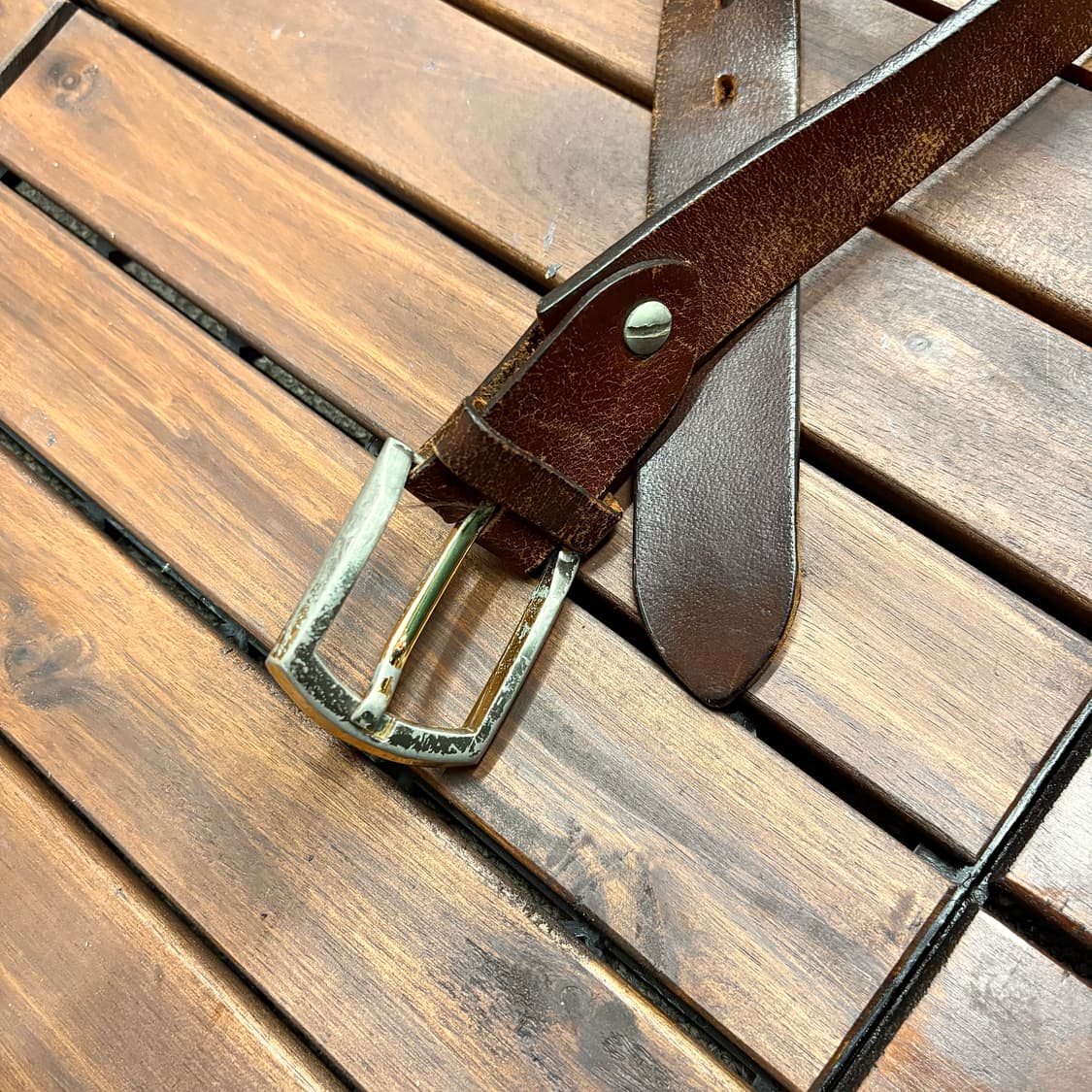 빈티지 레더 벨트 상품이미지2
