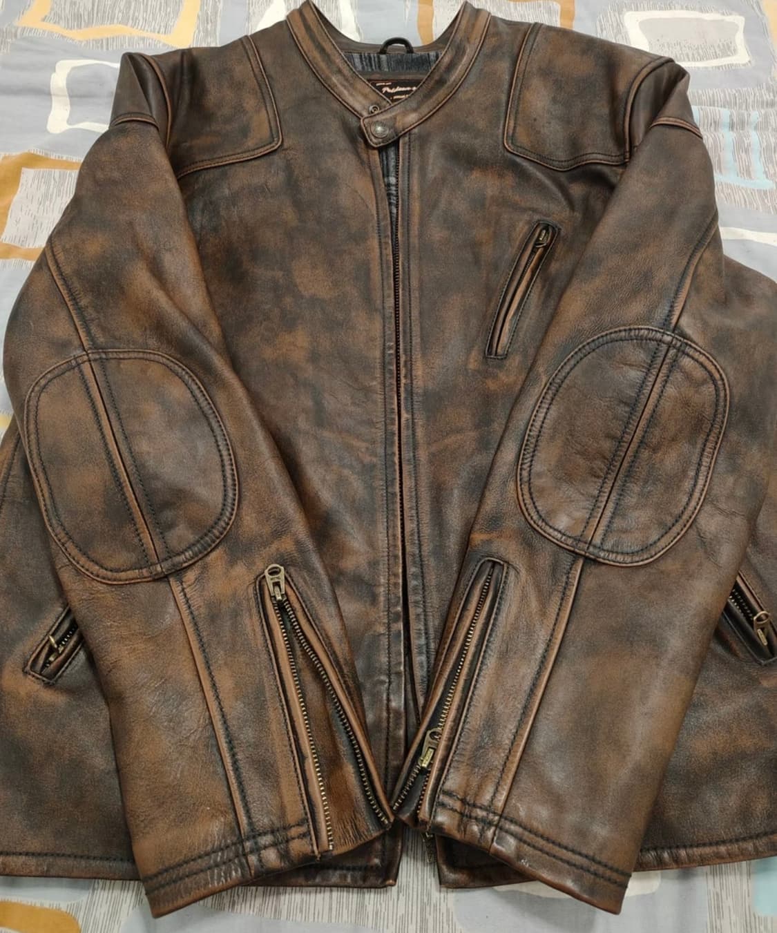 소프트 카프스킨 ’베놈‘ 레더 자켓  상품이미지2