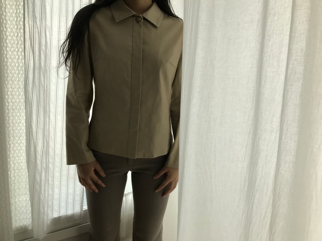모카 스판 카프리 팬츠 상품이미지3