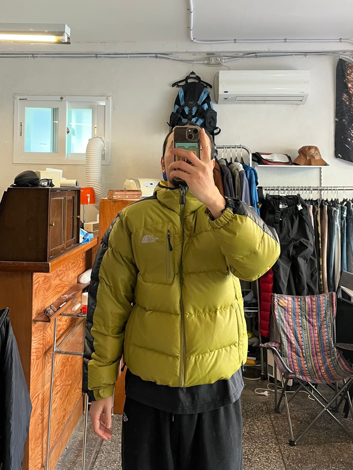 노스페이스 타호 고프코어 후드패딩 상품이미지4