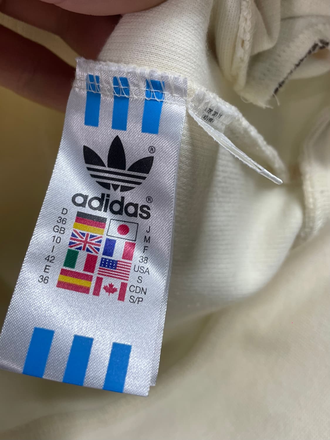 00s 아디다스 우먼스 초코브라운 코튼 져지 (on.323) 상품이미지6