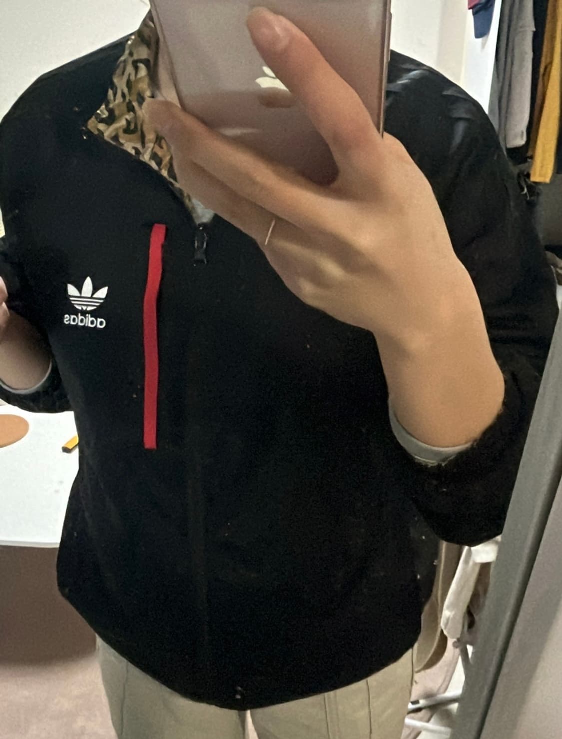 [S급] 아디다스 오리지널스 리버시블 레오파드 트랙 자켓 (90) 상품이미지1