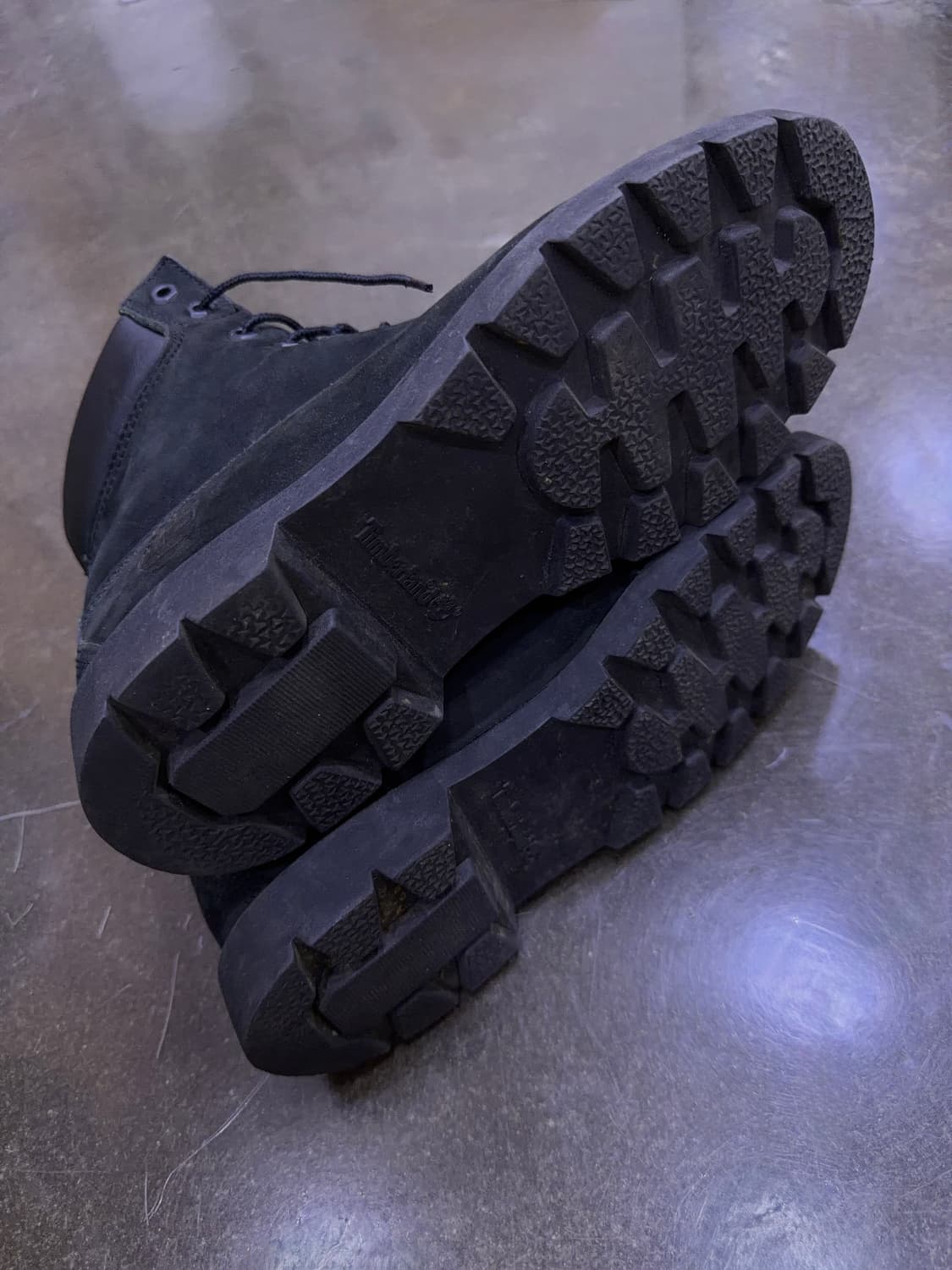 팀버랜드 6인치 블랙 워커 부츠 260 상품이미지8