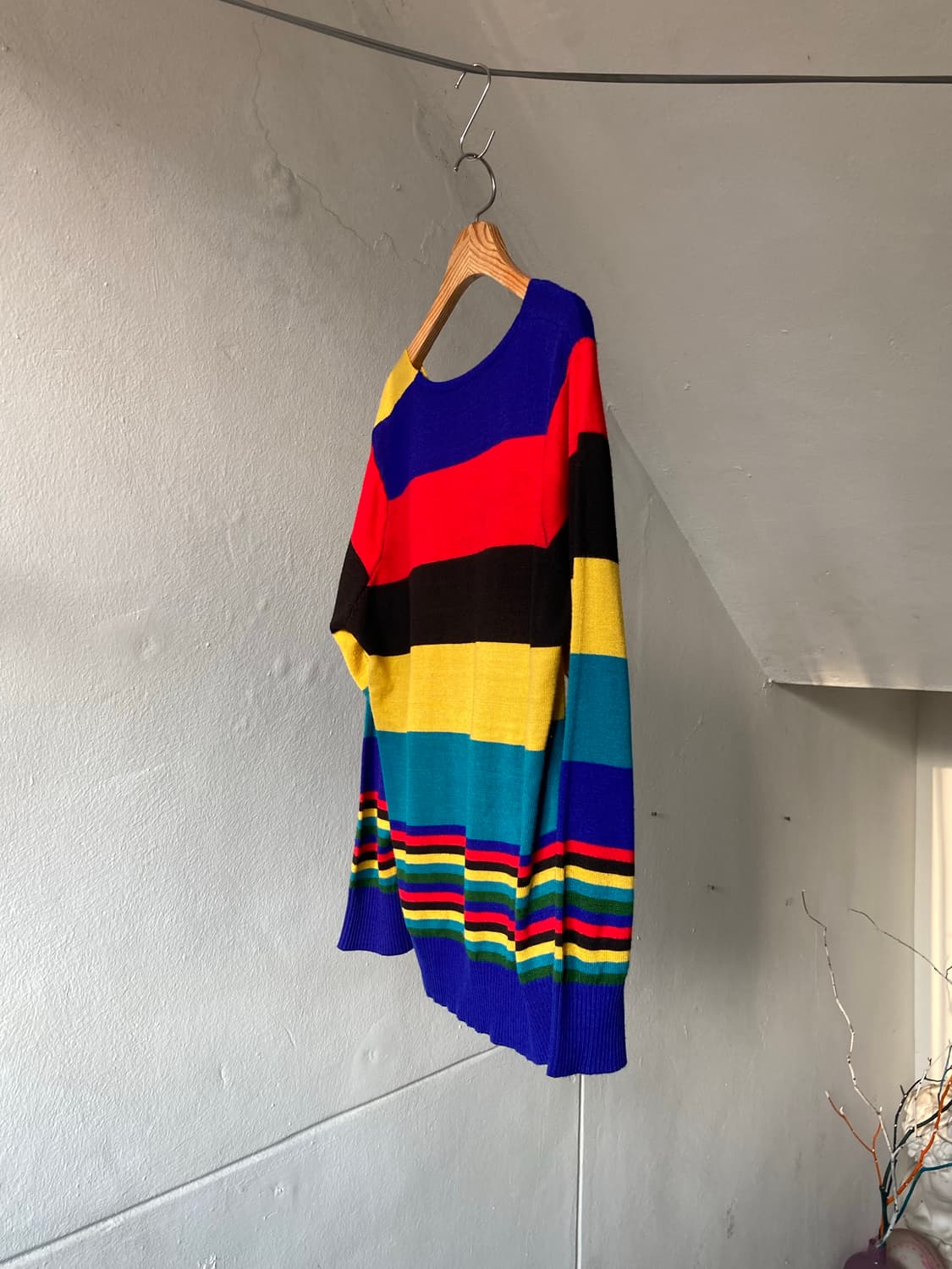 베네통st 비비드 그래픽 니트 상품이미지7