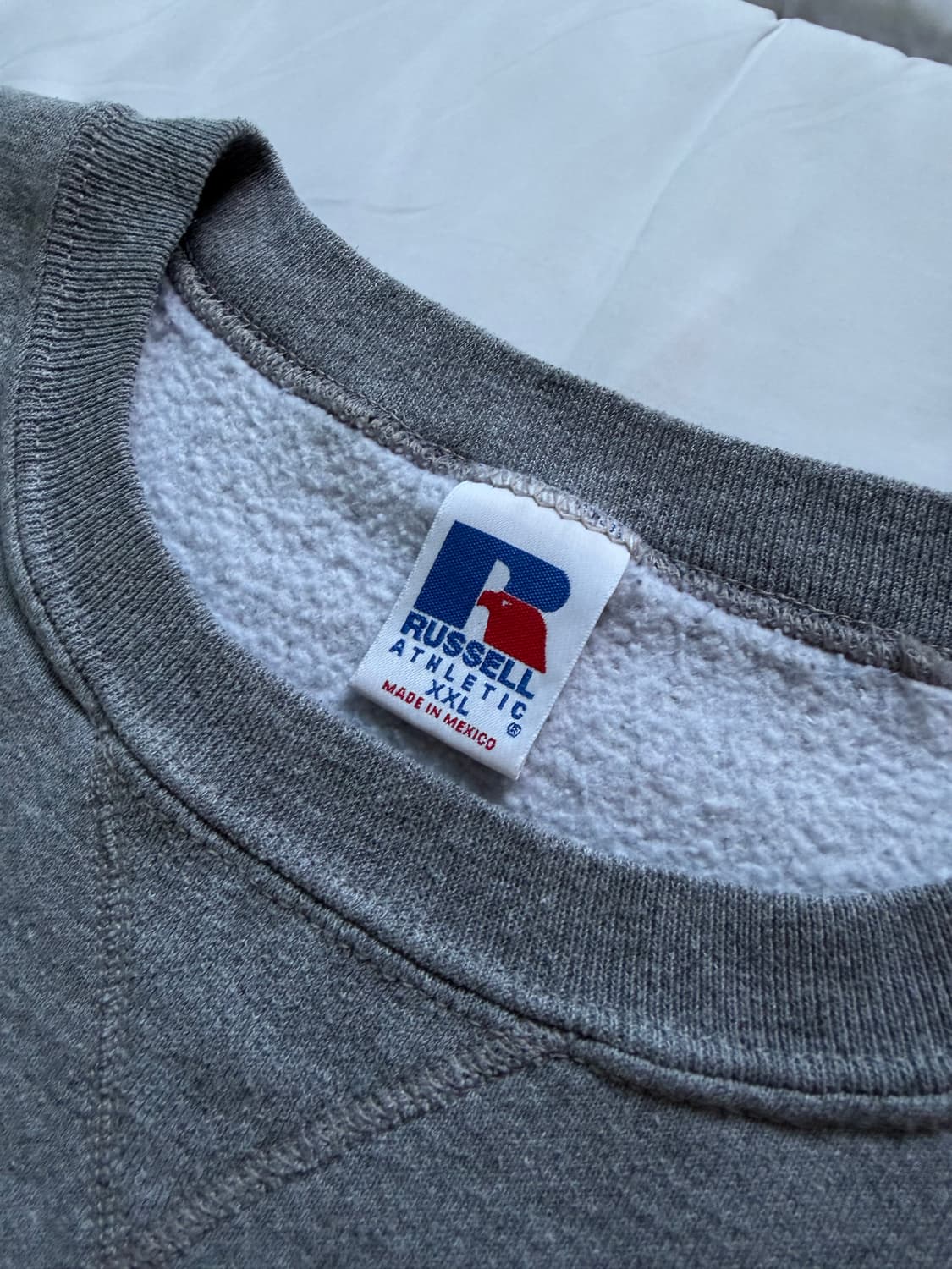 90s 러셀 그레이 스웻 맨투맨 상품이미지3