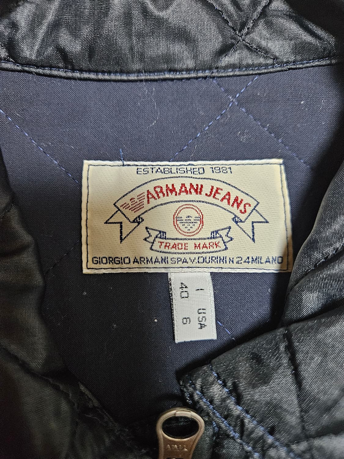 90s 아르마니 진스 자켓 상품이미지3