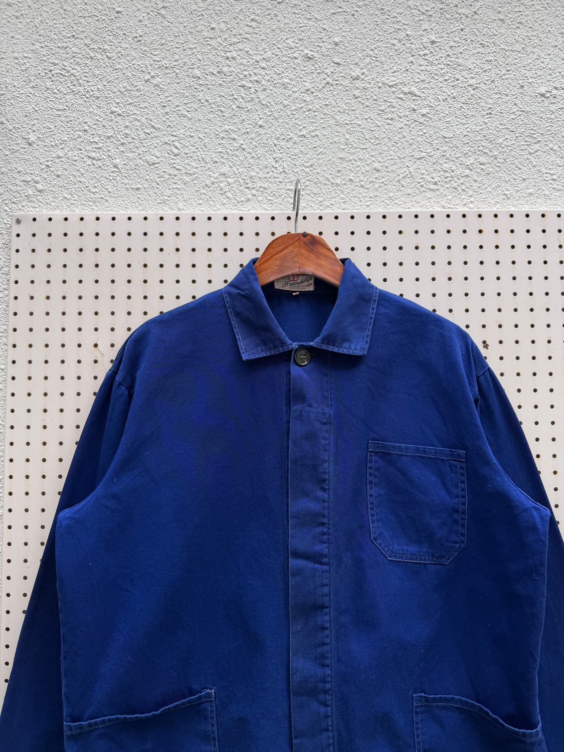 1970s FRIENDSHIP INDIGO BLUE 빈티지 프렌치워크자켓 상품이미지5