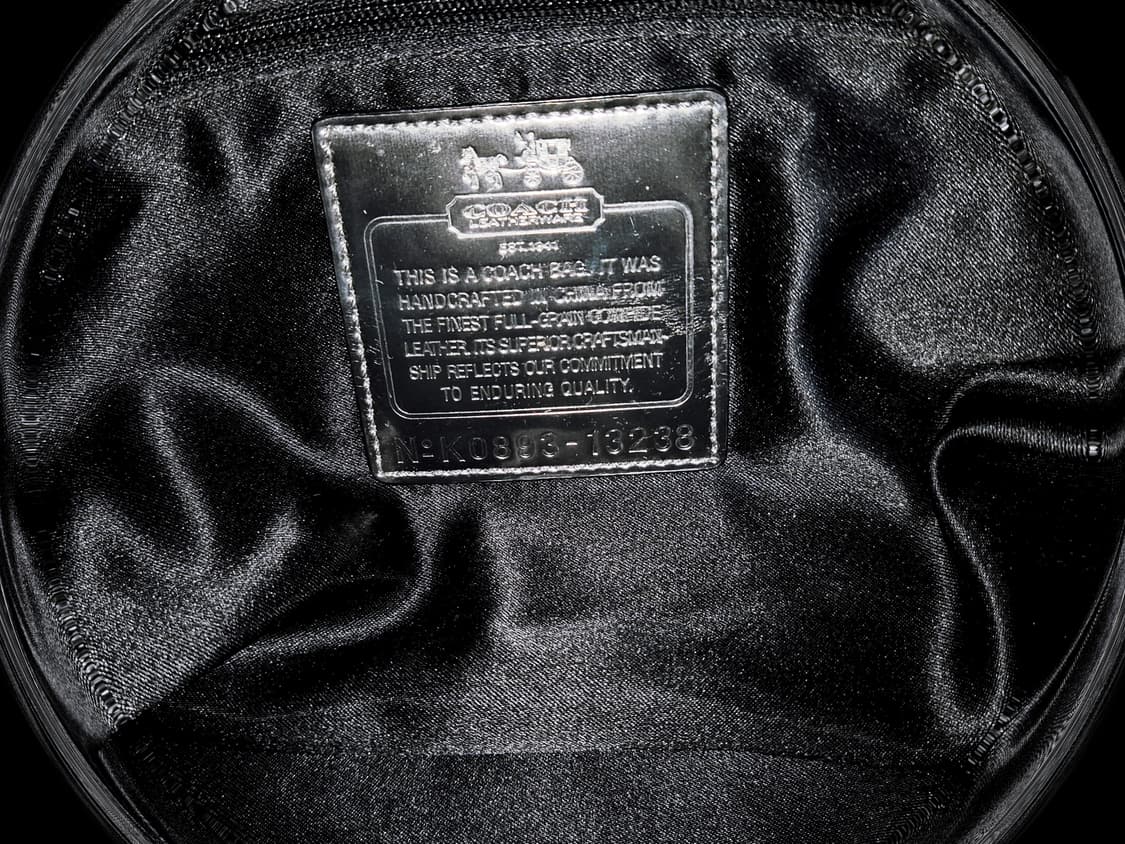 COACH 2000s Sabrina zipper Satchel 상품이미지6