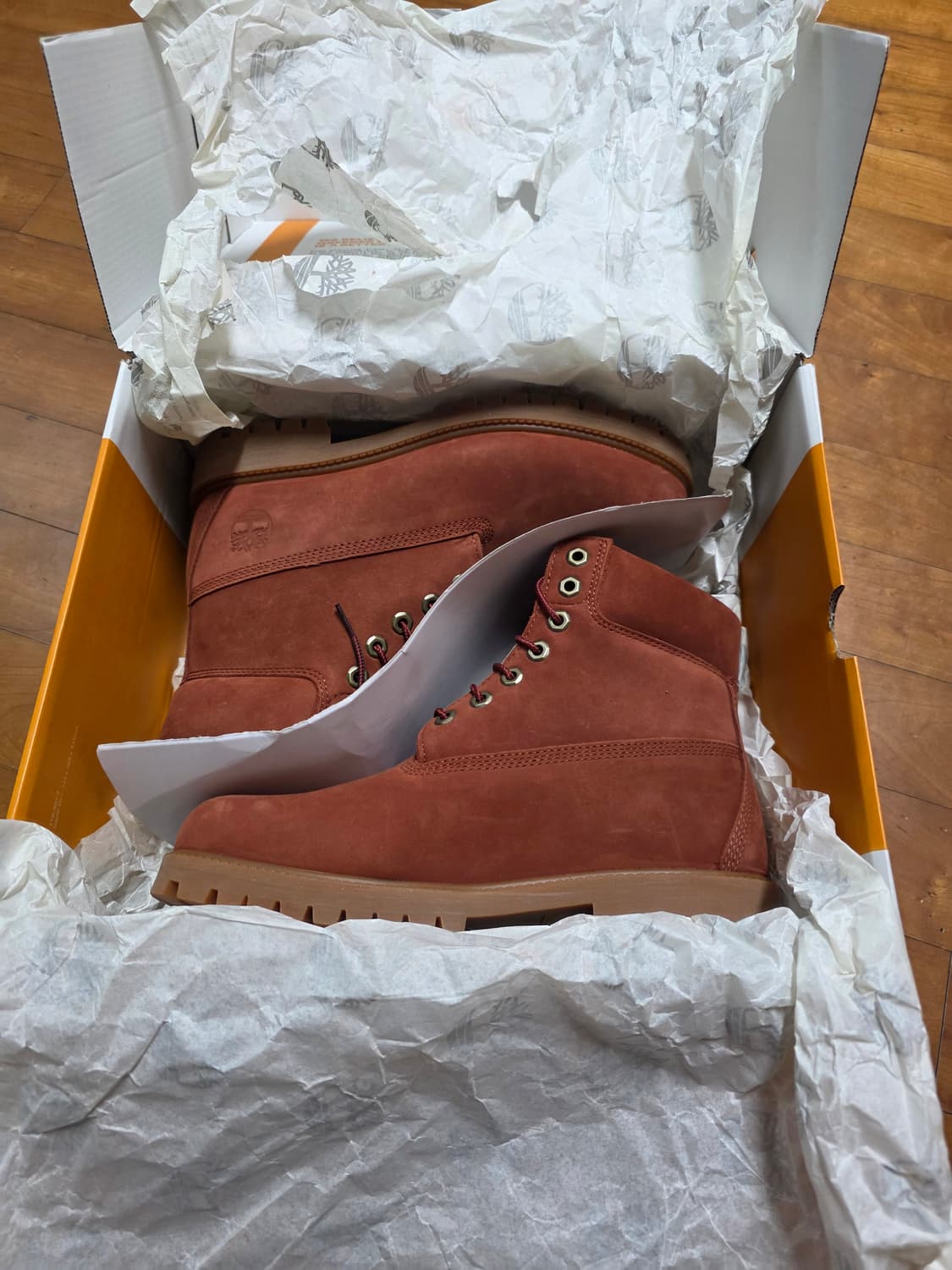 팀버랜드 6인치 프리미엄 다크레드 신품(8W 265) 상품이미지1