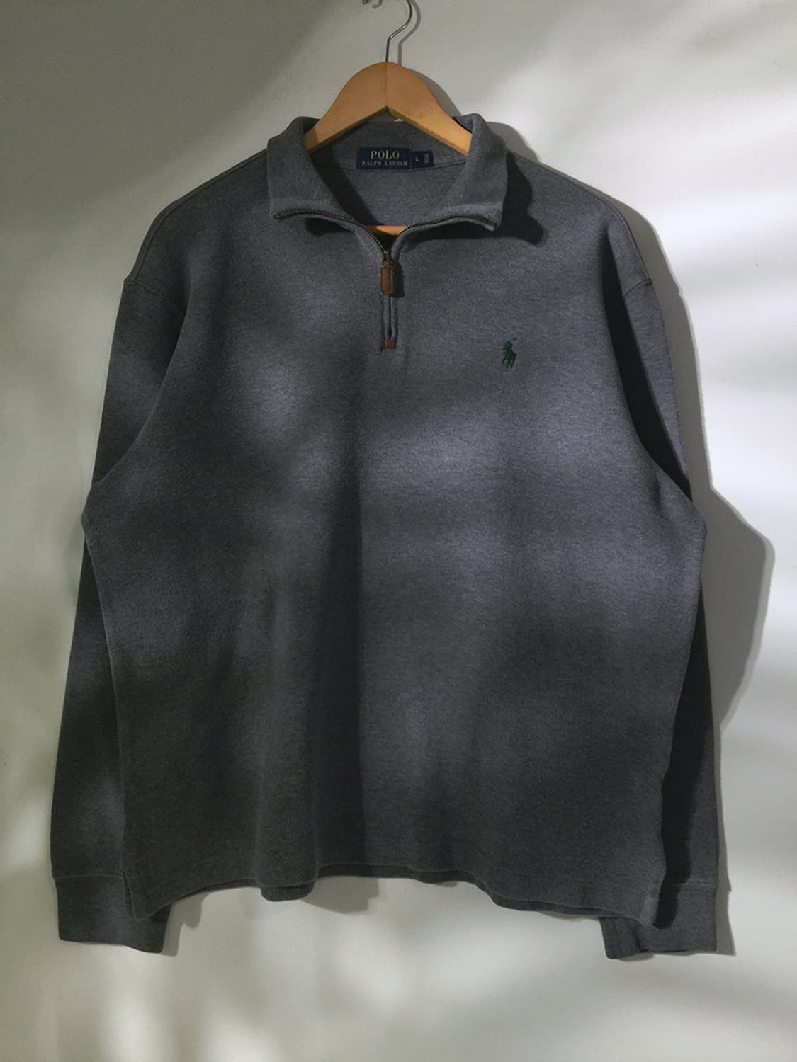 (MAN) 폴로랄프로렌 반집업 스웻맨투맨 L 상품이미지6