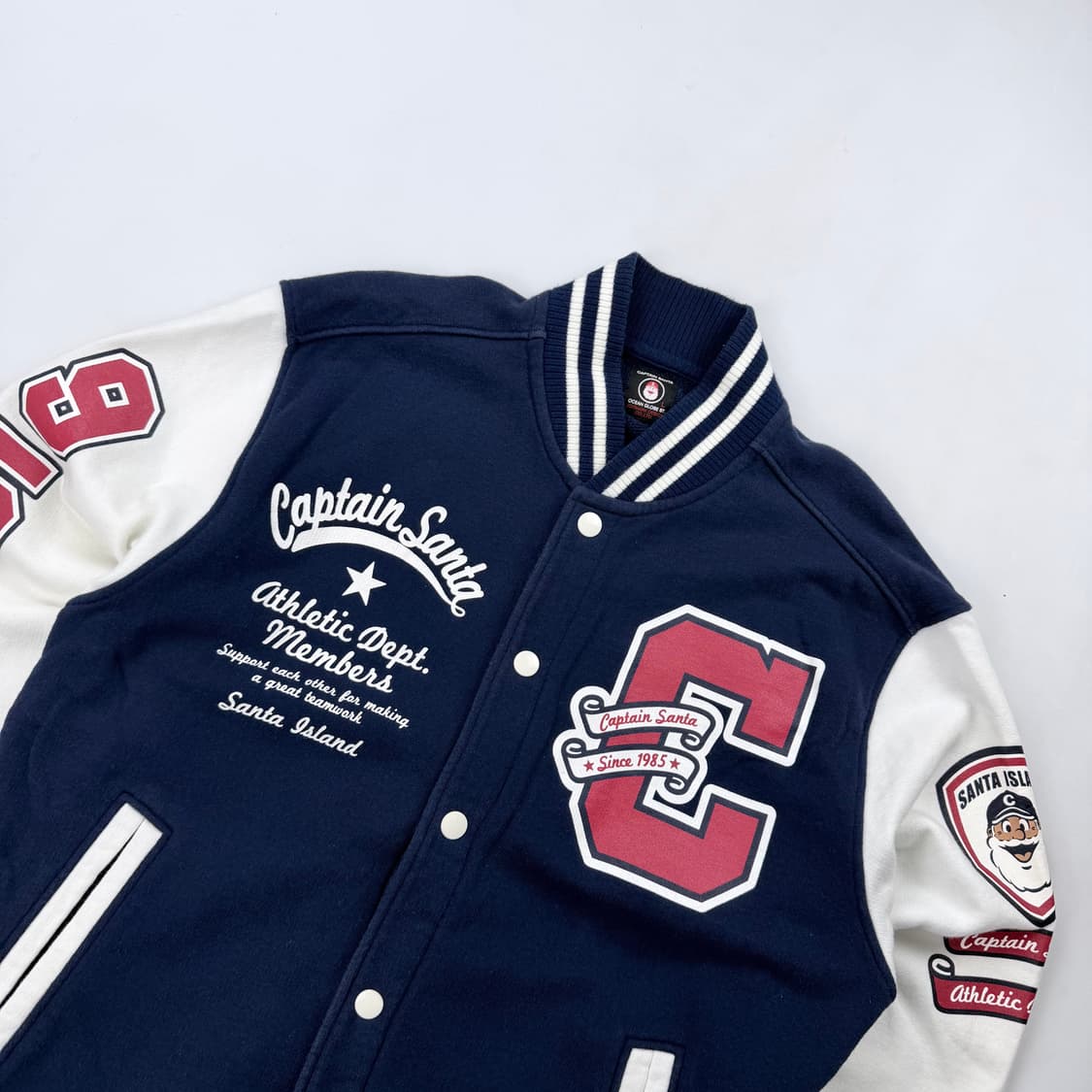 캡틴산타 네이비 스타디움 자켓 상품이미지2