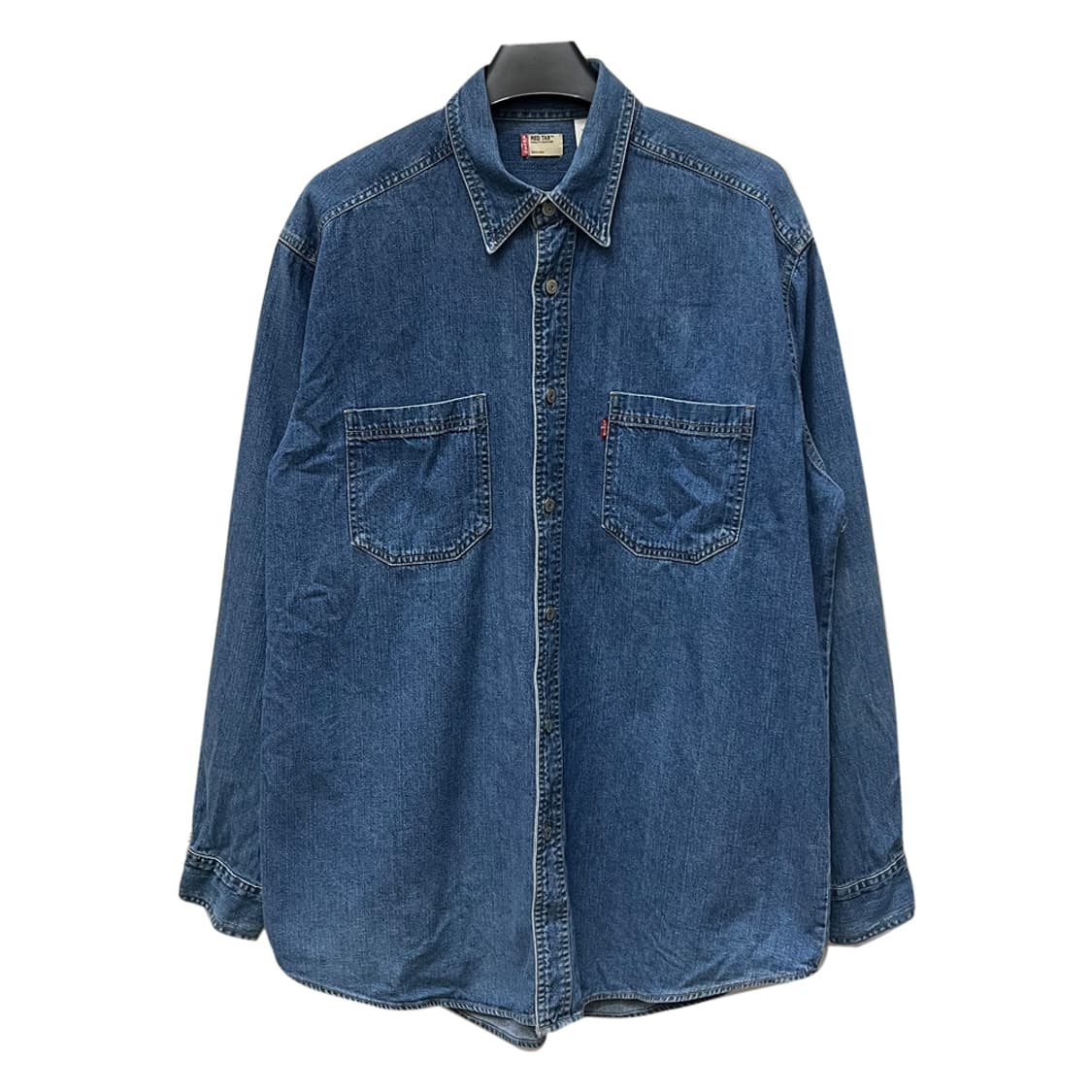 리바이스 레드탭 오버사이즈 데님 셔츠 남방 XL급 상품이미지1