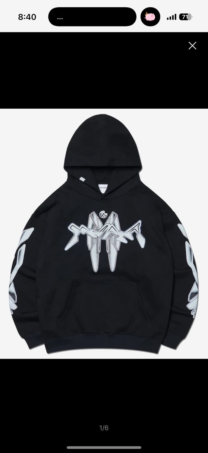 노매뉴얼 후드티 M 상품이미지1